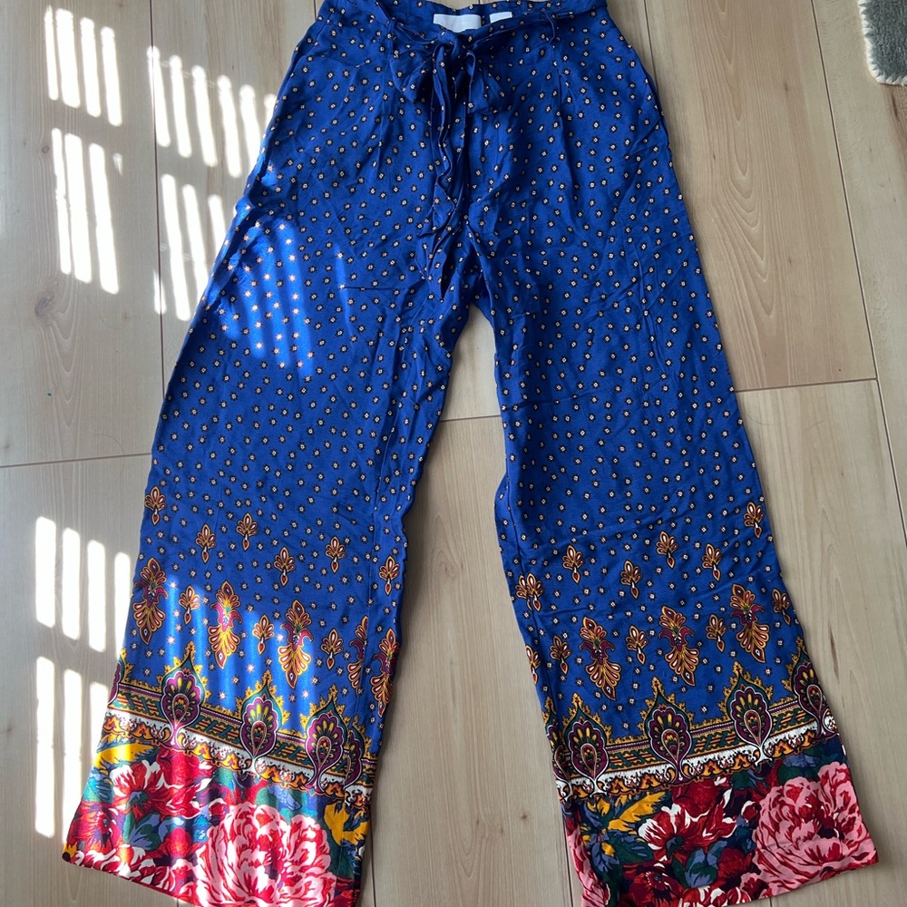 Anthropologie flowy pants